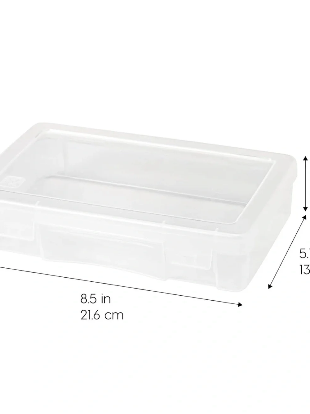 IRIS USA Clear Storage Cases, 10-Pack – Brand New!